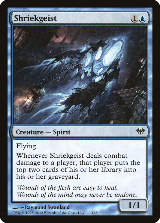 Shriekgeist (DKA-049) (Foil)
