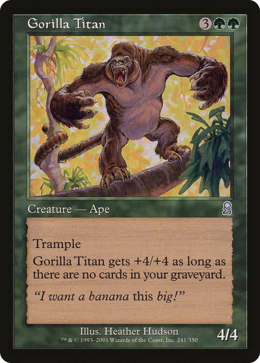 Gorilla Titan (ODY-241) (Foil)