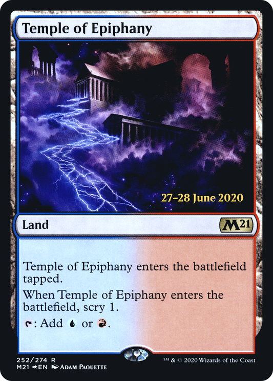 Temple of Epiphany (PRE-252S) (Foil)