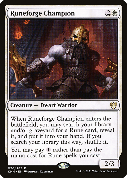 Runeforge Champion (KHM-026) (Foil)