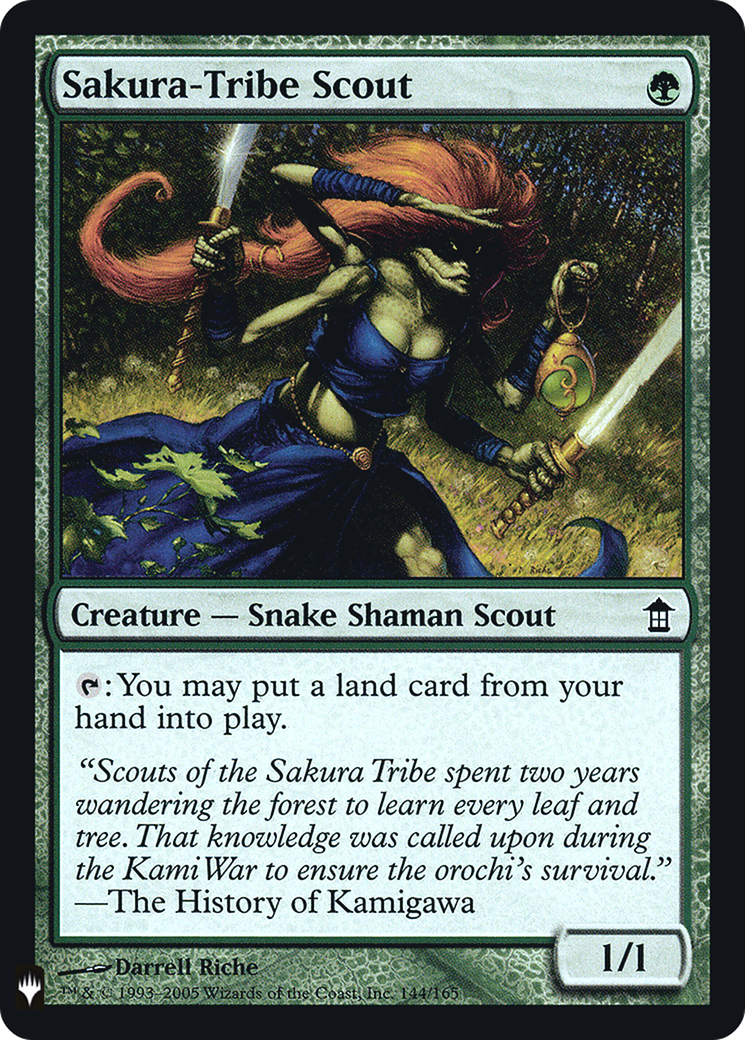 Sakura-Tribe Scout (LIST-SOK-144) (Foil)
