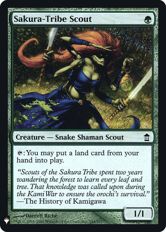 Sakura-Tribe Scout (LIST-SOK-144) (Foil)