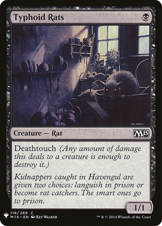 Typhoid Rats (LIST-M15-118)