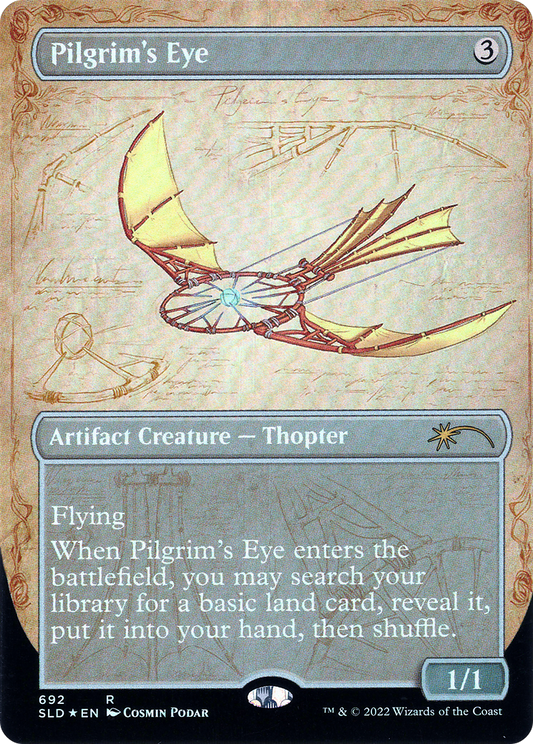 Pilgrim's Eye (SLD-692) (Borderless) (Foil)