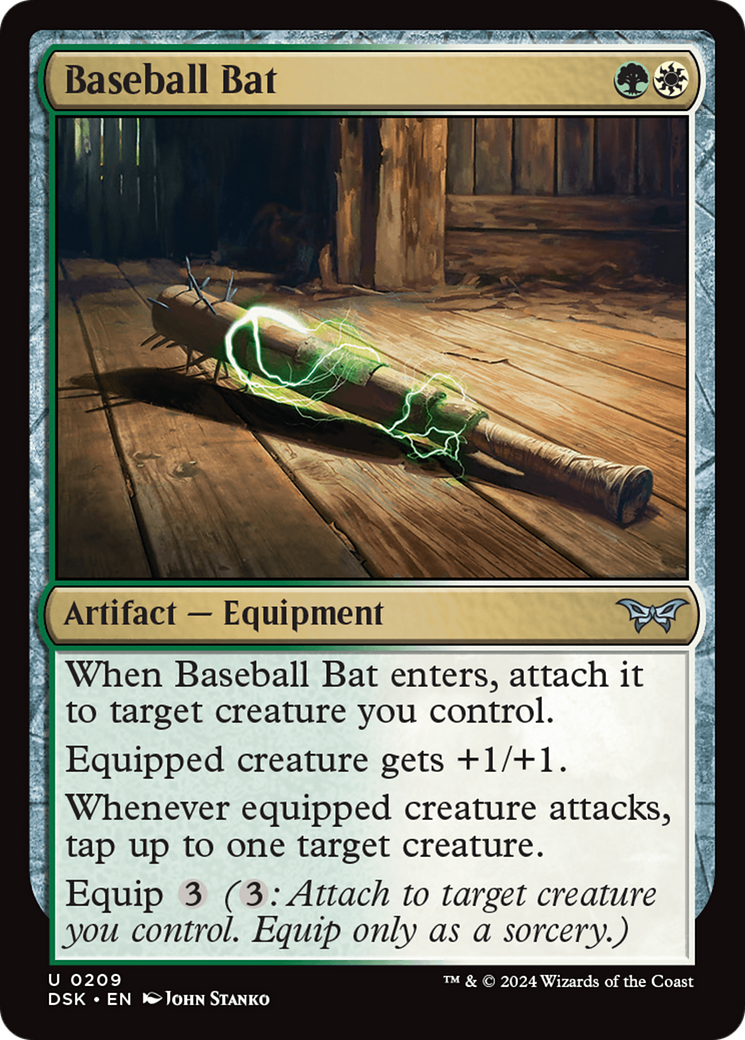 Baseball Bat (DSK-209) (Foil)