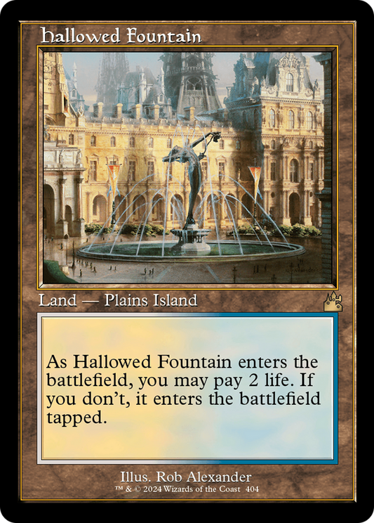 Hallowed Fountain (RVR-404) (Foil)