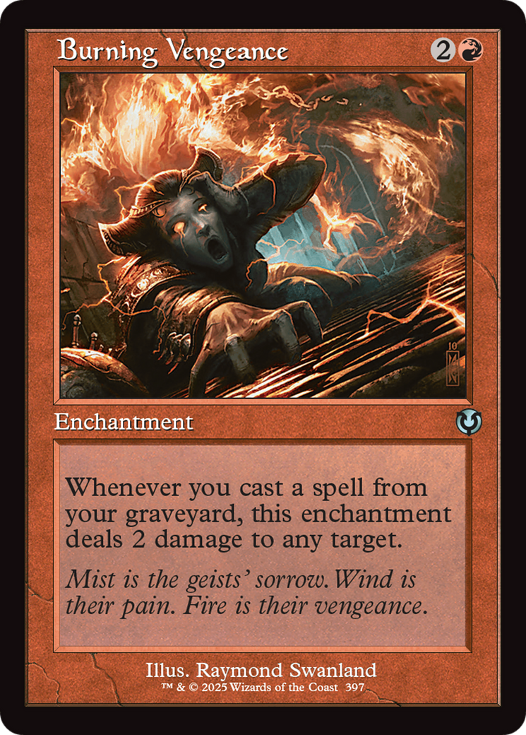 Burning Vengeance (INR-397) (Foil)