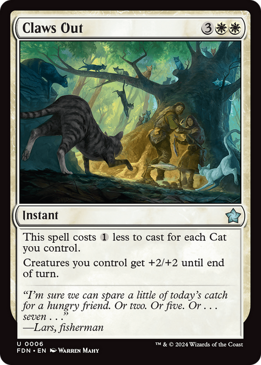 Claws Out (FDN-006) (Foil)