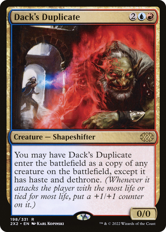Dack's Duplicate (2X2-198)