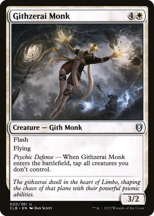 Githzerai Monk (CLB-020)
