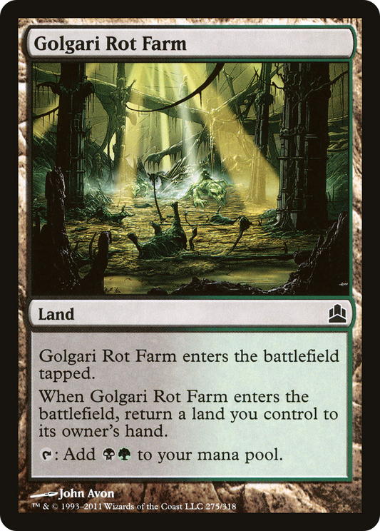 Golgari Rot Farm (CMD-275)
