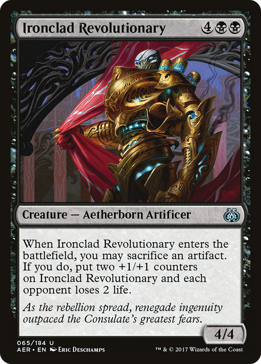 Ironclad Revolutionary (AER-065) (Foil)