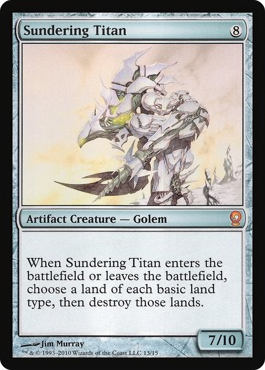 Sundering Titan (V10-013) (Foil)