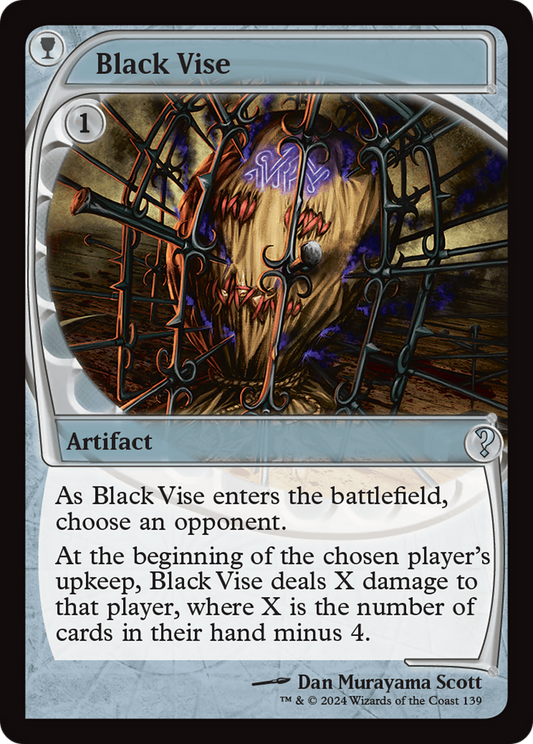 Black Vise (MB2-139)