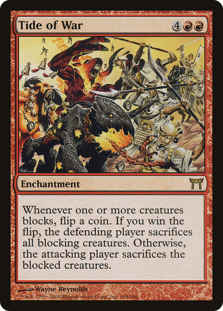 Tide of War (CHK-194) (Foil)