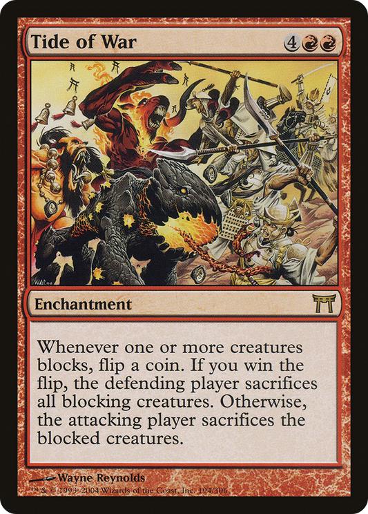 Tide of War (CHK-194) (Foil)