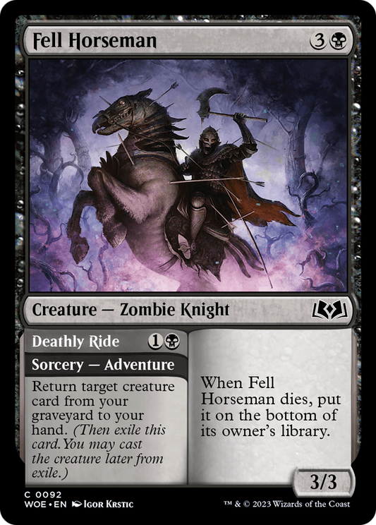 Fell Horseman // Deathly Ride (WOE-092)