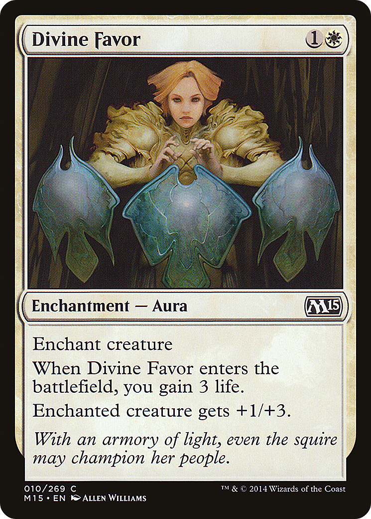 Divine Favor (M15-010) (Foil)
