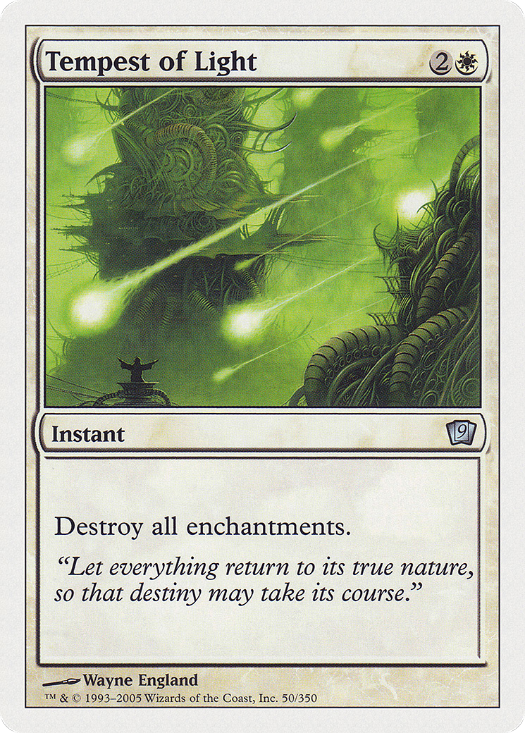Tempest of Light (9ED-050★) (Foil)