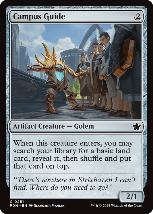 Campus Guide (FDN-251) (Foil)
