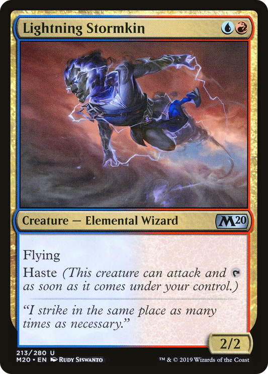 Lightning Stormkin (M20-213) (Foil)