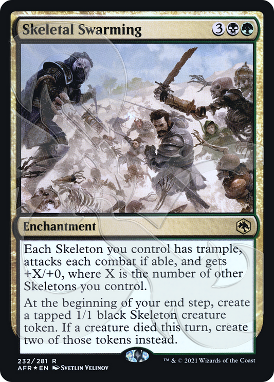 Skeletal Swarming (AFR&-232A) (Foil)