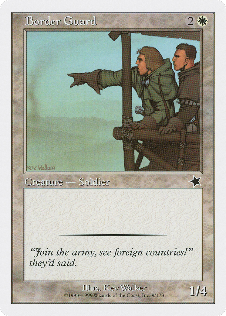 Border Guard (S99-009)