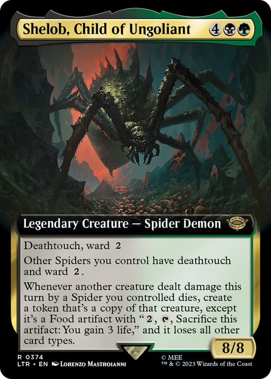 Shelob, Child of Ungoliant (LTR-374) (Extended Art)