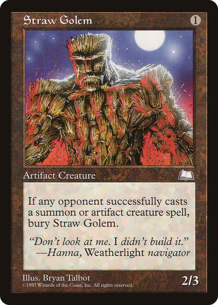 Straw Golem (WTH-158)