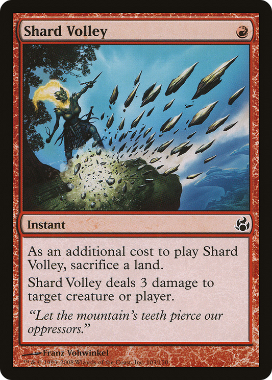 Shard Volley (MOR-103) (Foil)