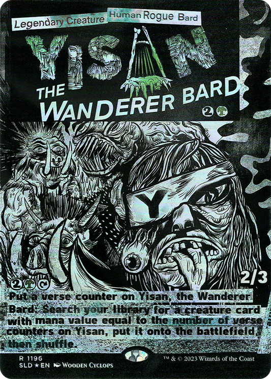 Yisan, the Wanderer Bard (SLD-1196) (Borderless) (Foil)