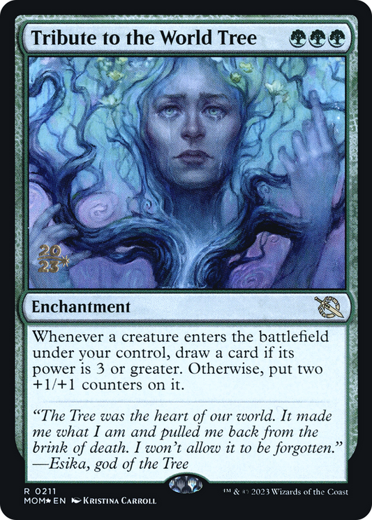 Tribute to the World Tree (PRE-211S) (Foil)