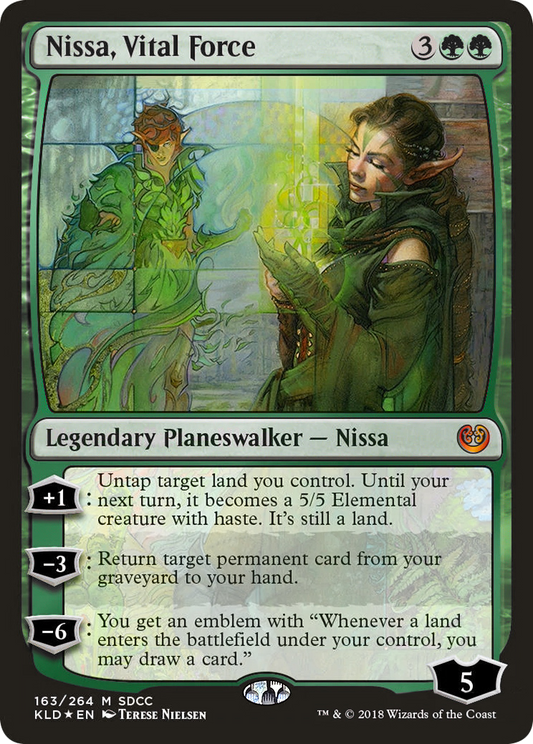 Nissa, Vital Force (MEDIA-163) (Foil)
