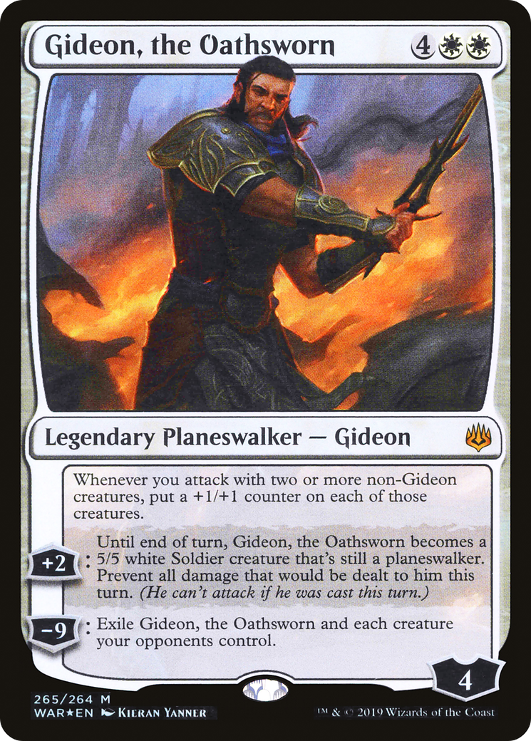 Gideon, the Oathsworn (WAR-265) (Foil)