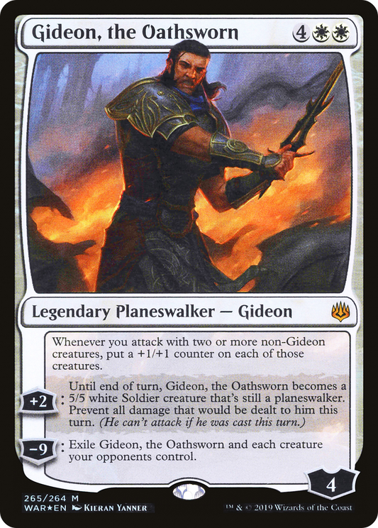 Gideon, the Oathsworn (WAR-265) (Foil)