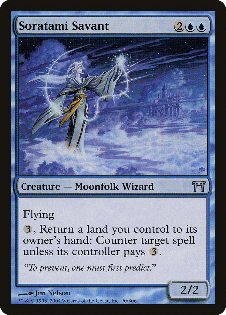 Soratami Savant (CHK-090) (Foil)