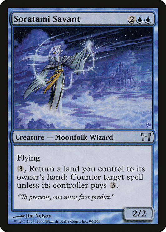 Soratami Savant (CHK-090) (Foil)
