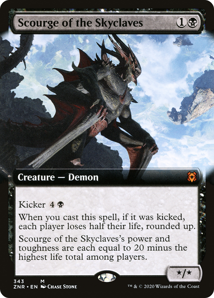 Scourge of the Skyclaves (ZNR-343) (Extended Art) (Foil)