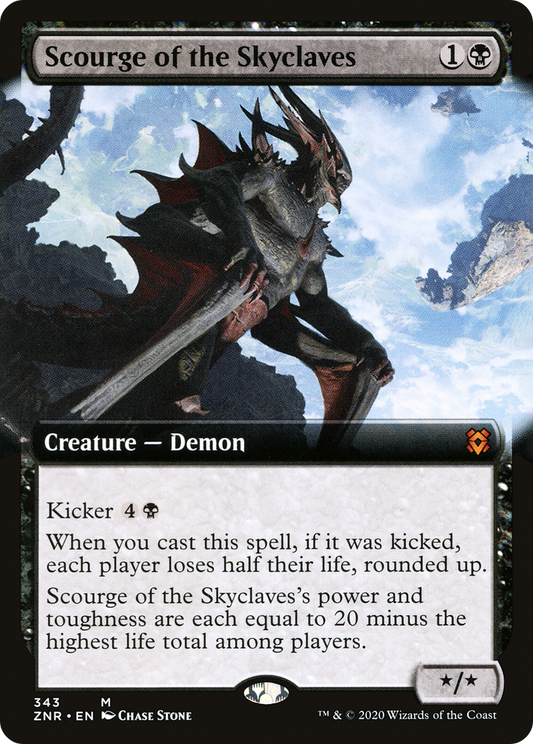 Scourge of the Skyclaves (ZNR-343) (Extended Art) (Foil)