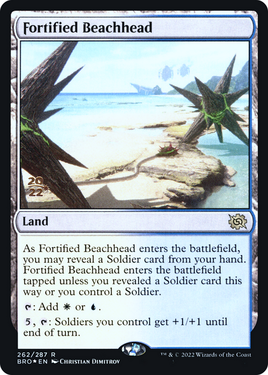 Fortified Beachhead (PRE-262S) (Foil)