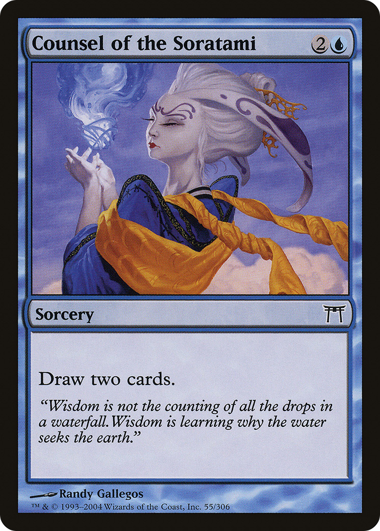 Counsel of the Soratami (CHK-055) (Foil)