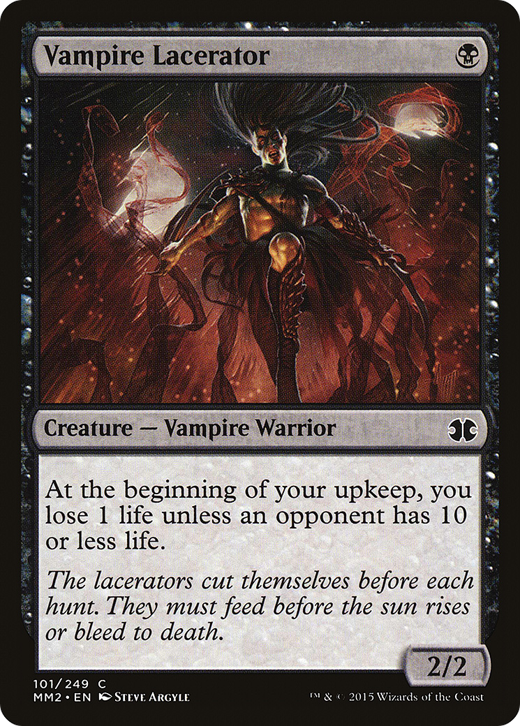 Vampire Lacerator (MM2-101) (Foil)