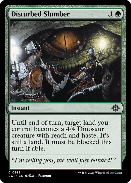 Disturbed Slumber (LCI-182) (Foil)