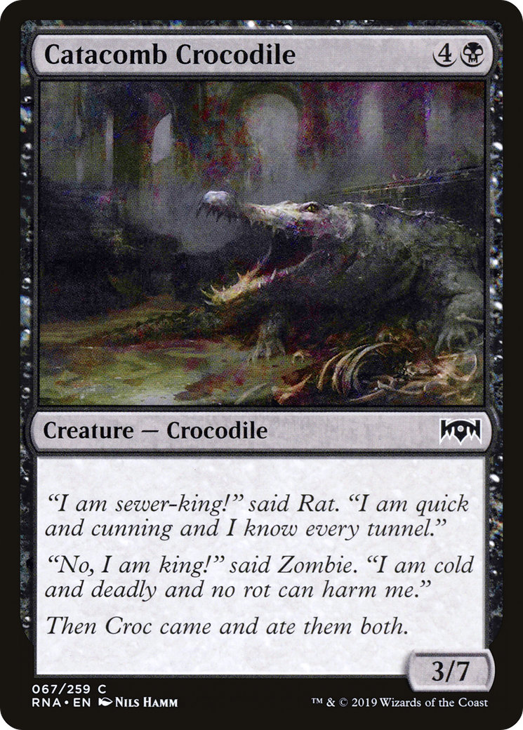 Catacomb Crocodile (RNA-067) (Foil)