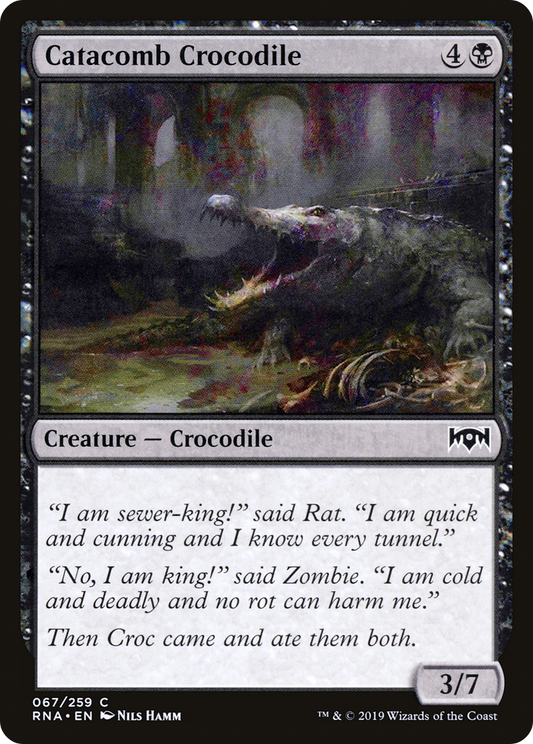 Catacomb Crocodile (RNA-067) (Foil)