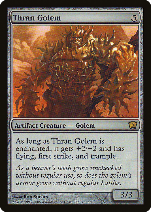 Thran Golem (9ED-313★) (Foil)