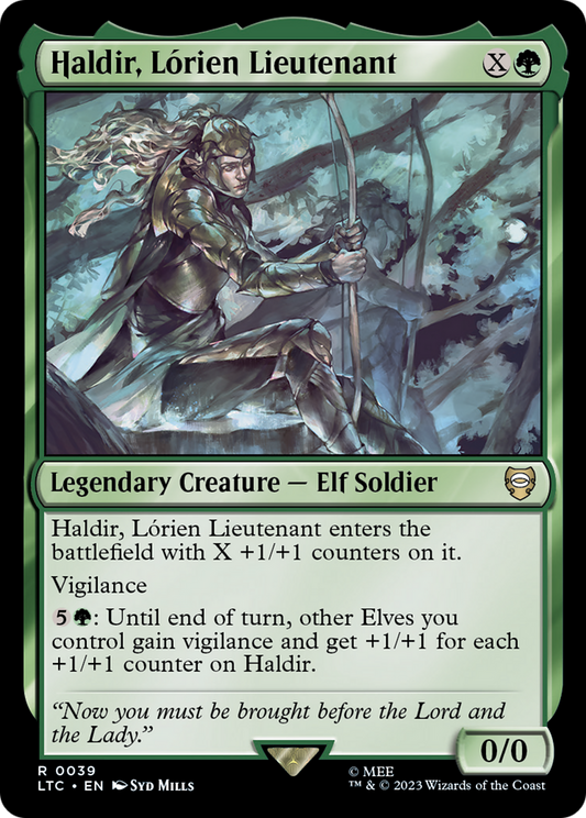 Haldir, Lórien Lieutenant (LTC-039)
