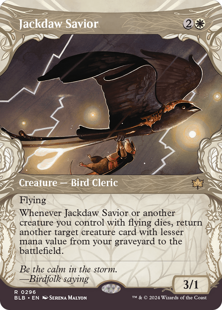 Jackdaw Savior (BLB-296) (Showcase) (Foil)