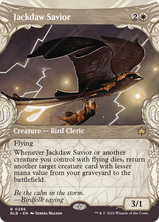 Jackdaw Savior (BLB-296) (Showcase) (Foil)