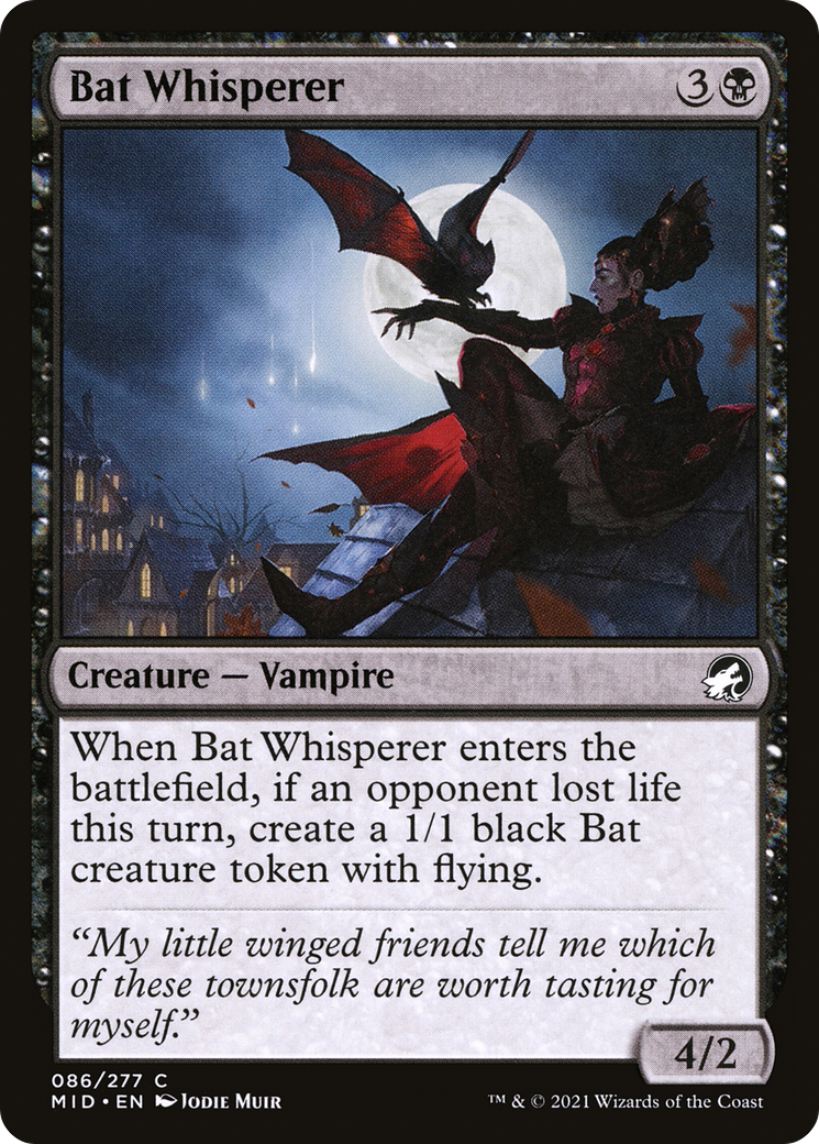 Bat Whisperer (MID-086) (Foil)